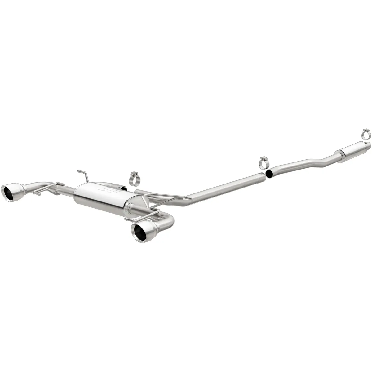 MagnaFlow Exhaust Products MagnaFlow 2014-2017 Mazda 6 2.5L Street Series Cat-Back Performance Exhaust System 19131