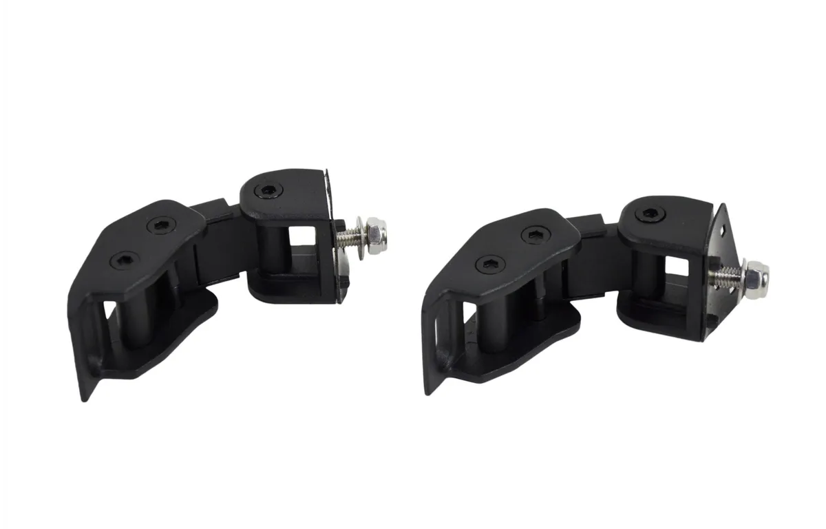 Jeep TJ Hood Catch Kit 97-06 Wrangler TJ Textured Black Kentrol product image