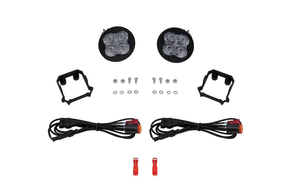 SS3 SAEDOT Type Forester Fog Light Kit Cool White 6000K Sport 14.5 watts White SAE Fog Diode Dynamics product image