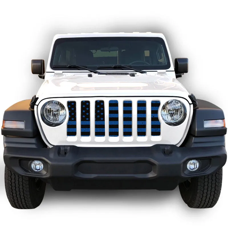 Blues Collection American Flag Grille Inserts product image