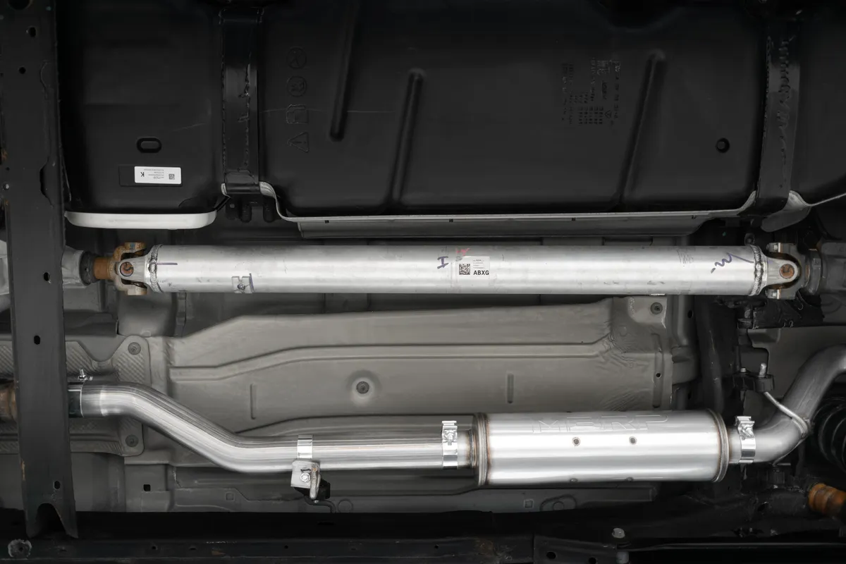 MBRP Exhaust Armor Lite Cat Back Exhaust System; 3 in. Tubing; Single Side; 4 in. Tip; Aluminized;