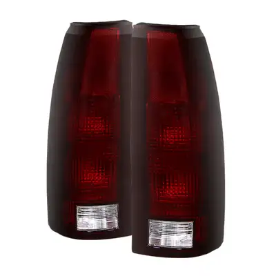 Spyder Auto XTune LED Tail Lights; OEM; Red Smoke;