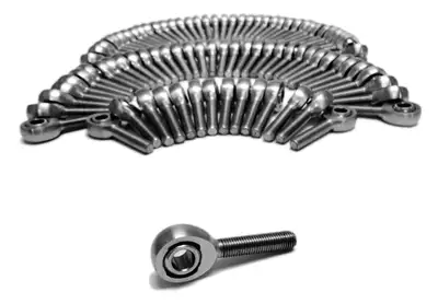 Steinjager Inch Male 1/2-20 RH Chrome Moly Housing, Nylon Race 90 Pack
