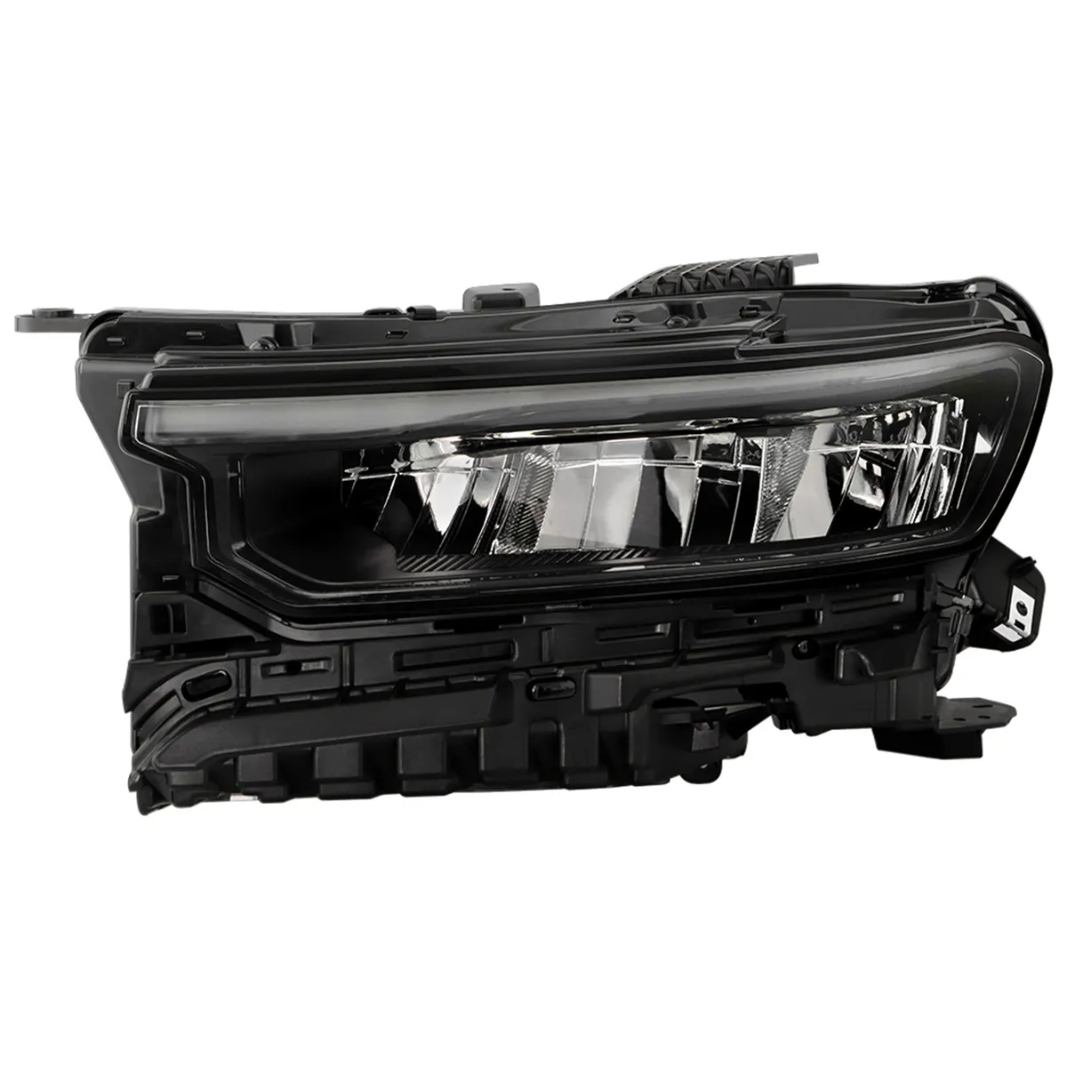 Spyder Auto Halogen Headlight; White; Full LED ; DRL w/ Front Light Animation; w/o auto Leveling Headlight; Left;