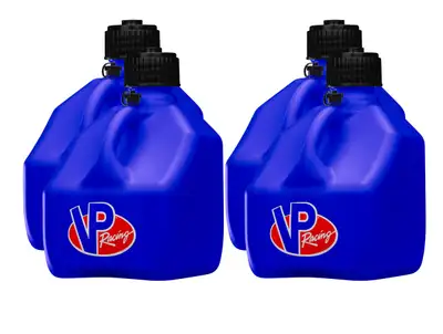 VP Racing Fuels Motorsports Jug 3 Gal Blue Square (Case 4)