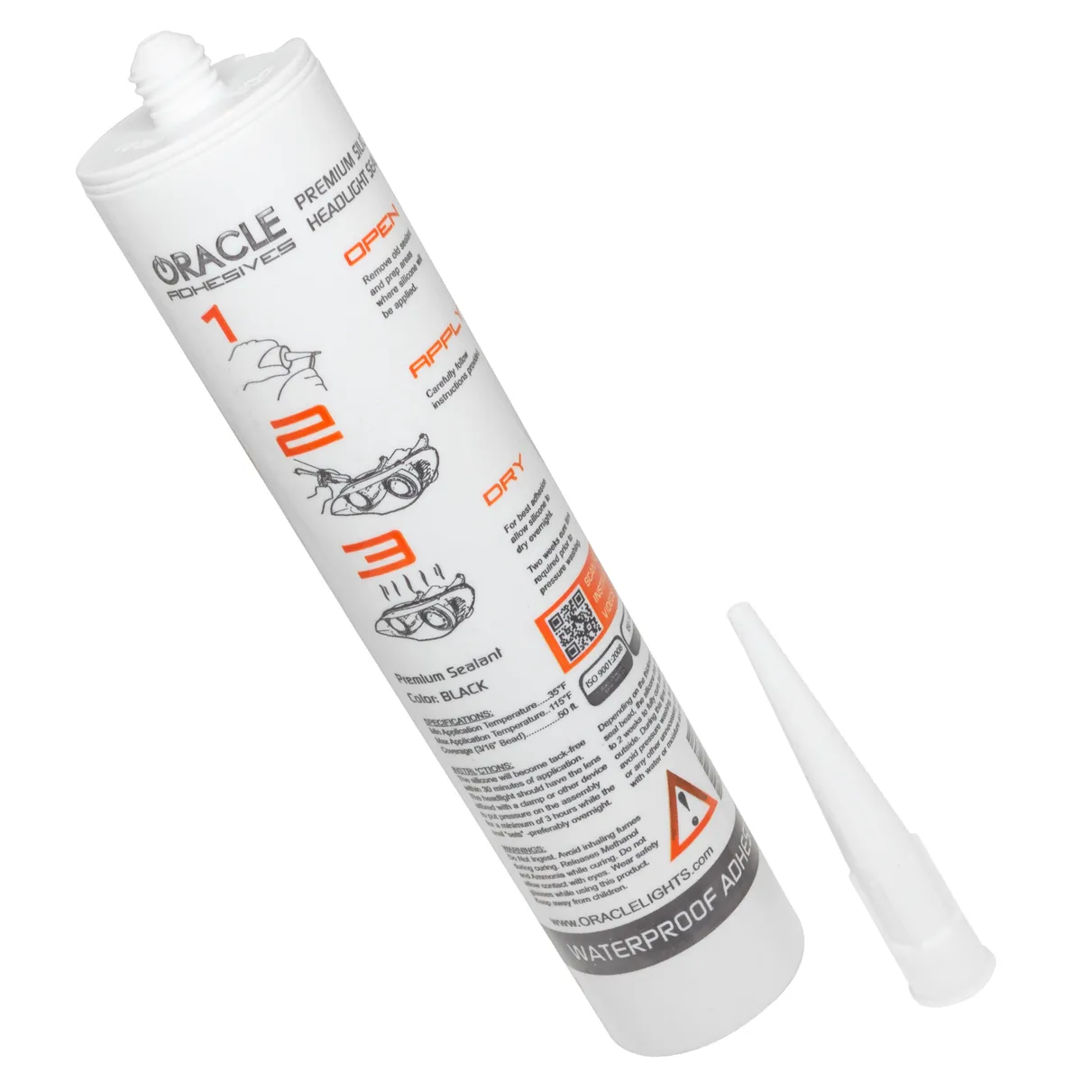 ORACLE Premium Headlight Sealant Adhesive Silicone (10oz. Tube) product image