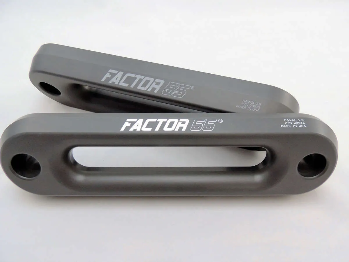 Hawse Fairlead 1.5 Inch Thick Gun Metal Gray Factor 55 product image