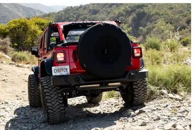 Rampage Tire Covers 18c Wrangler (Jl) Tops