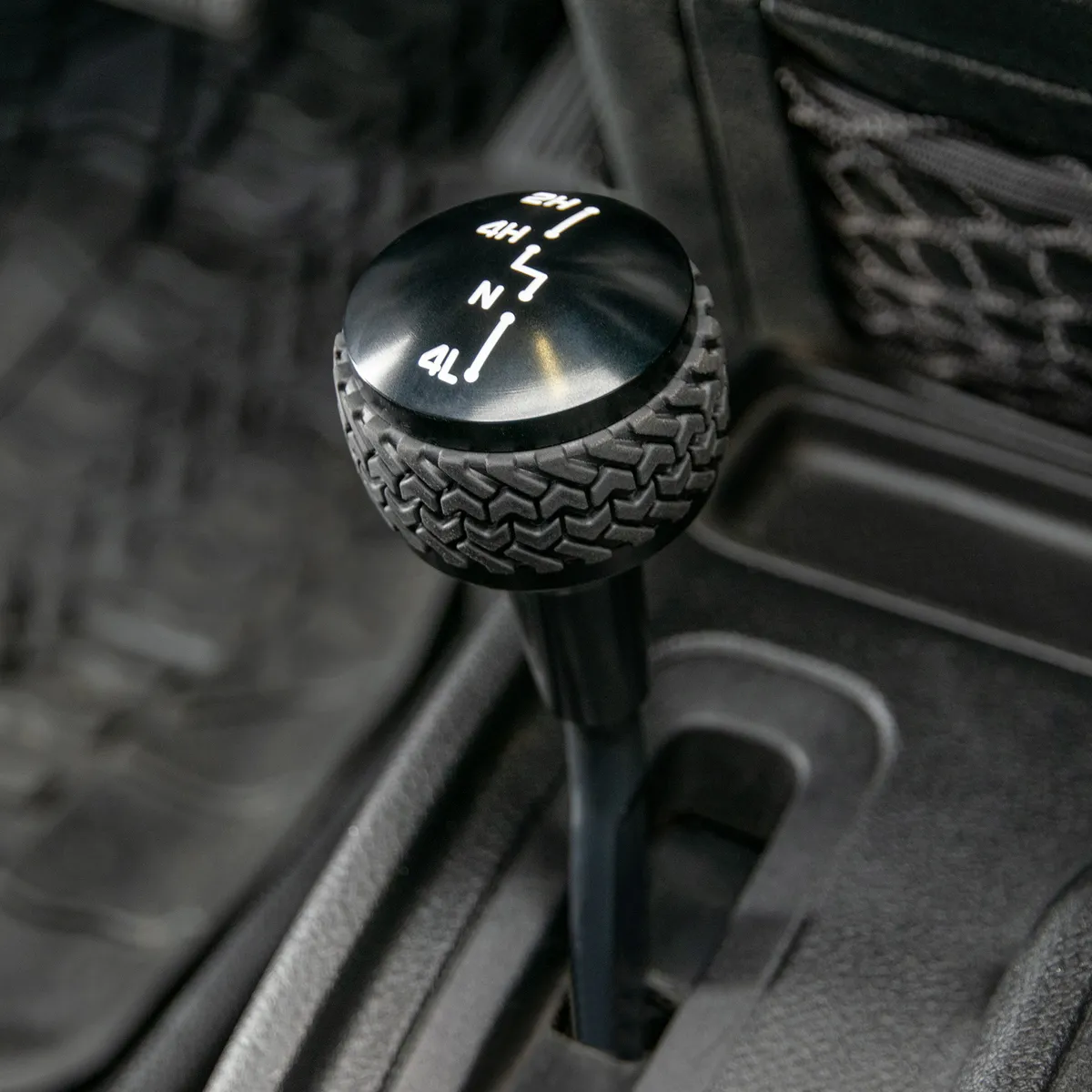 DV8 Offroad D-JP-180011-BK 4WD Shift Knob; Black product image