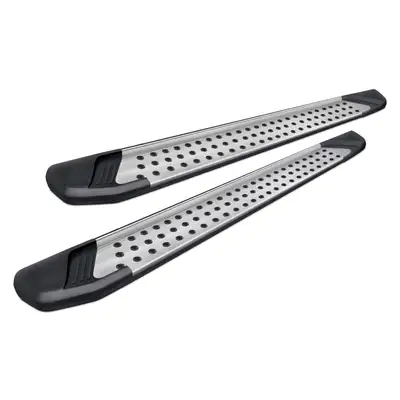 Black Horse Off Road 14c Cherokee (Ex Trailhawk) Vortex Running Boards Silver