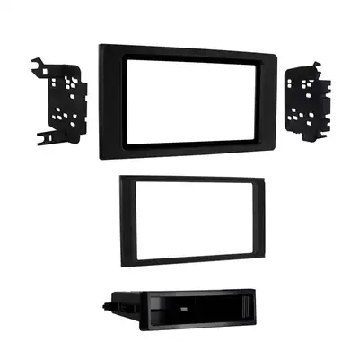 Metra Electronics Radio Installation Kit; ISO DIN Radio Provision; w/Pocket;