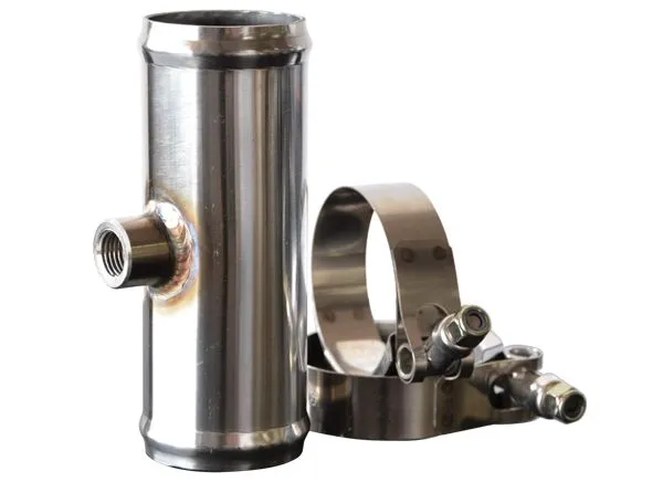Pacific Performance Engineering 1.75 Inch Coolant Drain Tube Stainless Steel W/ 1/4 Inchnpt Bung PPE Diesel
