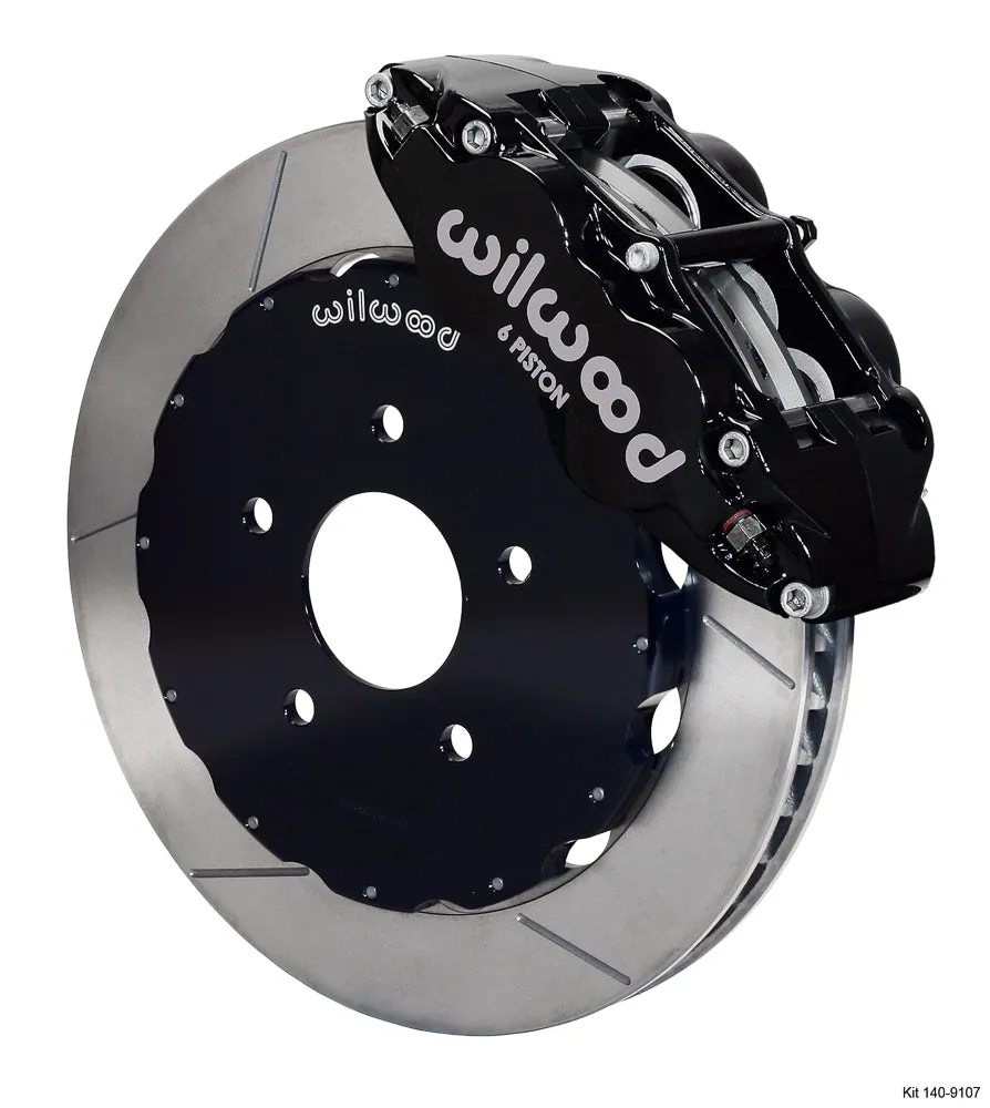 1994 - 2004 Ford Forged Narrow Superlite 6R Big Brake Front Brake Kit (Hat) - 140-9107 product image