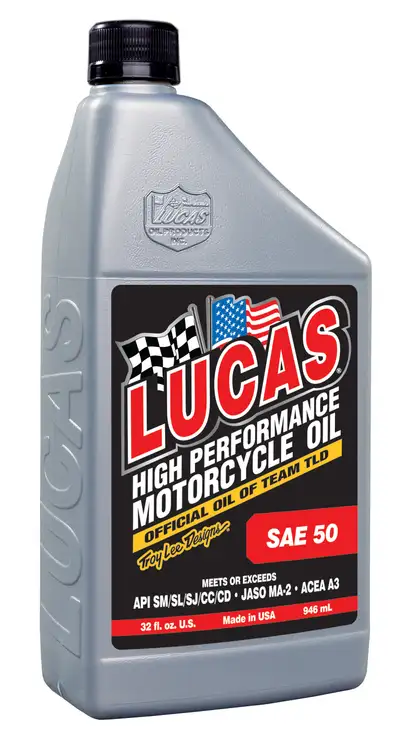 Lucas Oil Products Lucas Oil Products 10712 50 wt. Motorcycle Oil