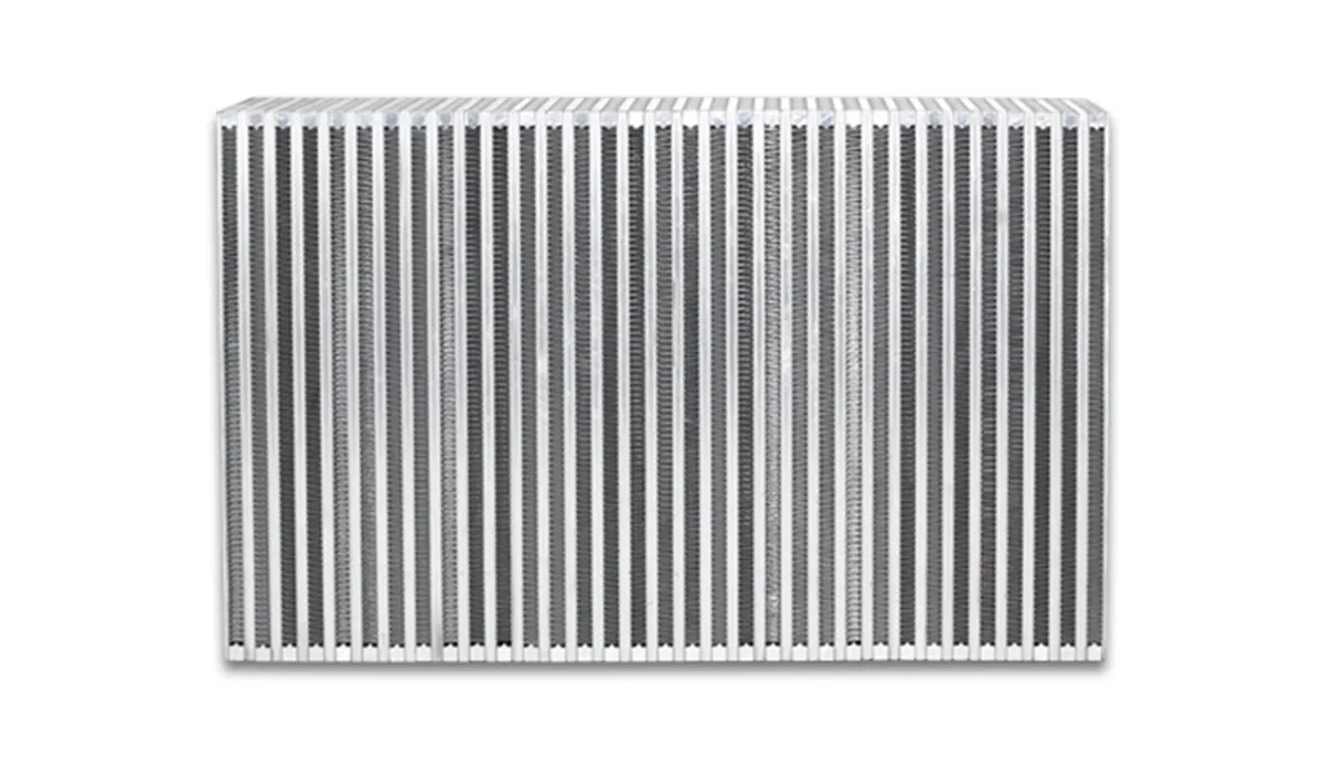 Vertical Flow Intercooler Core; 22 in. Core Width; 4.5 in. Core Thickness; 14 in. Height; 6061 Aluminum; product image