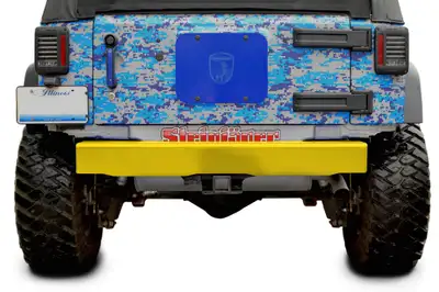 Steinjager Steinjäger Bumpers Wrangler JK 2007-2018 Bumper, Rear Cap Style Lemon Peel
