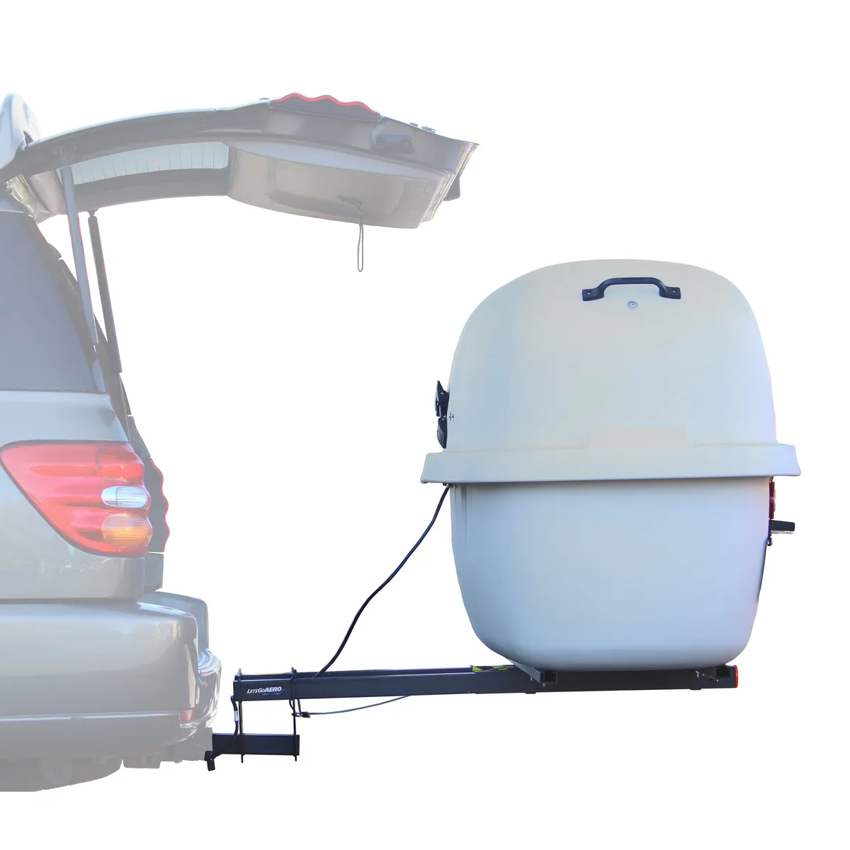 GearSpace Slideout Cargo Carrier -Light Gray product image