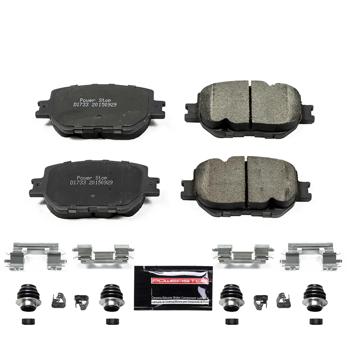 Front Z23 Evolution Sport Carbon Fiber Infused Ceramic Brake Pads product image