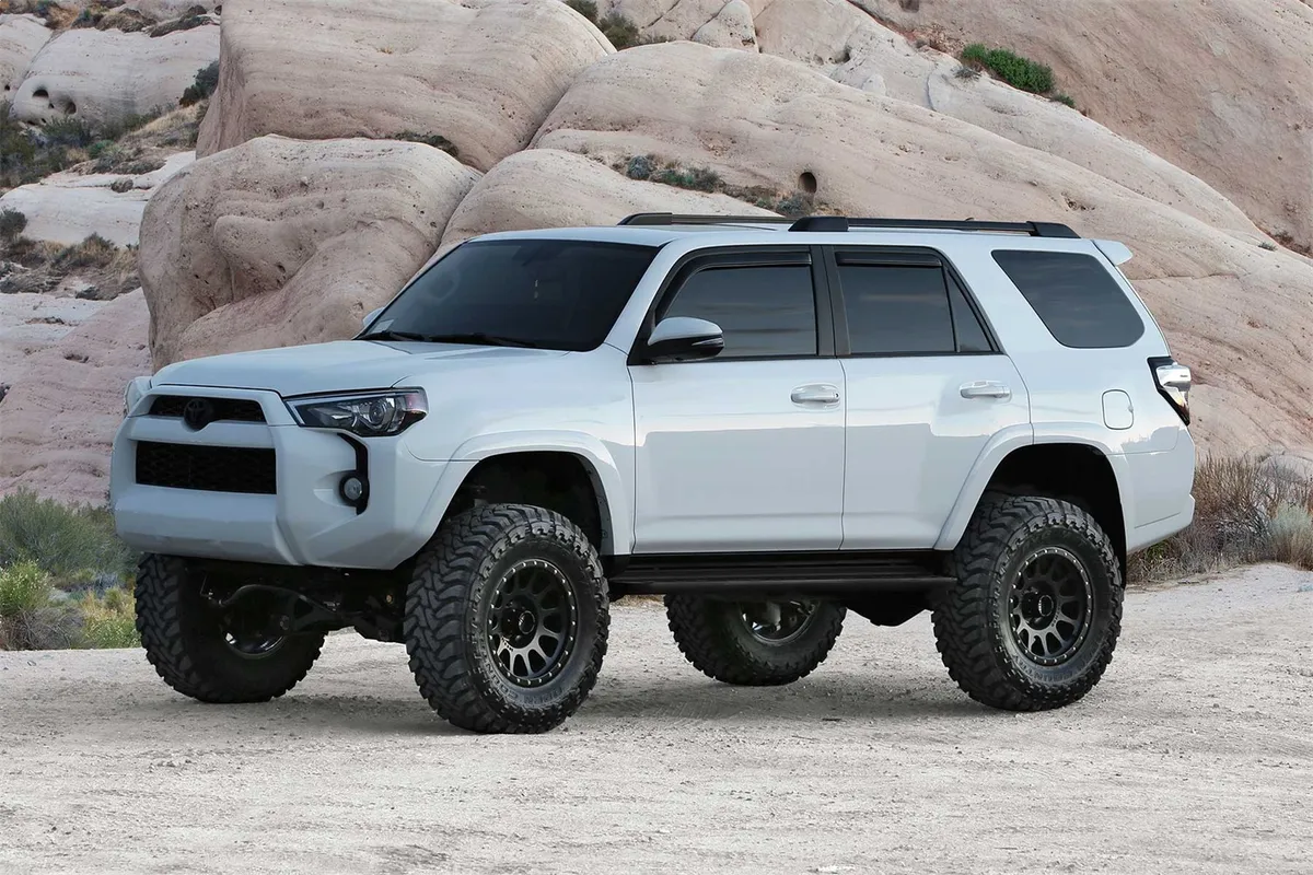 Fabtech Performance Lift System w/Shocks; 6 in. Lift; w/2.5 Front Resi DLSS Coil Overs; Rear Dirt Logic 2.25 Shocks; Hardware;