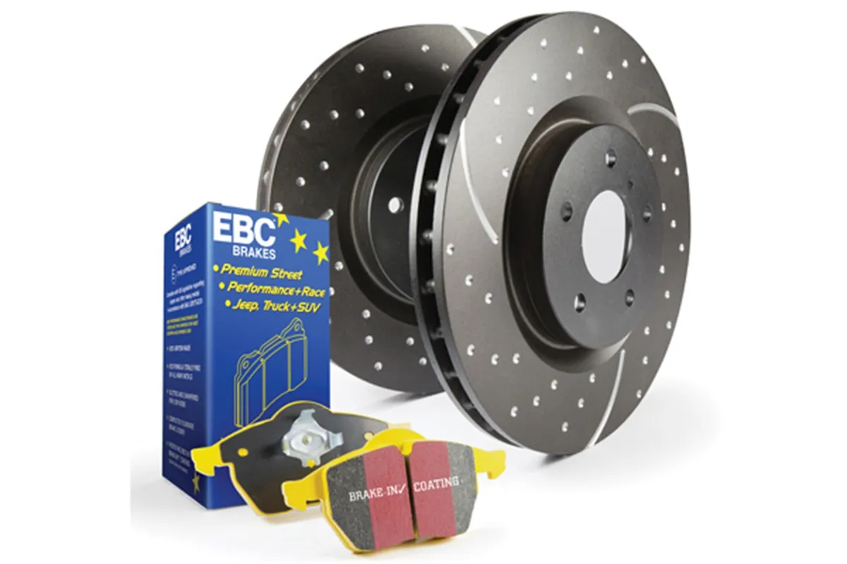 S5 Kits Yellowstuff And GD Rotors; Rear; FMSI Pad No. D2172; Solid; 5 Bolt Holes; 328mm Dia.; 77mm Height; 12mm Thick; 72mm Center Hole Dia.; product image