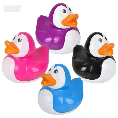 No Brand Big Penguin Rubber Ducky 6\"