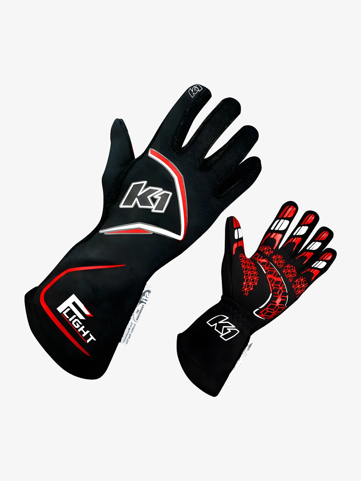Gloves Flight X-Large Black-Red product image