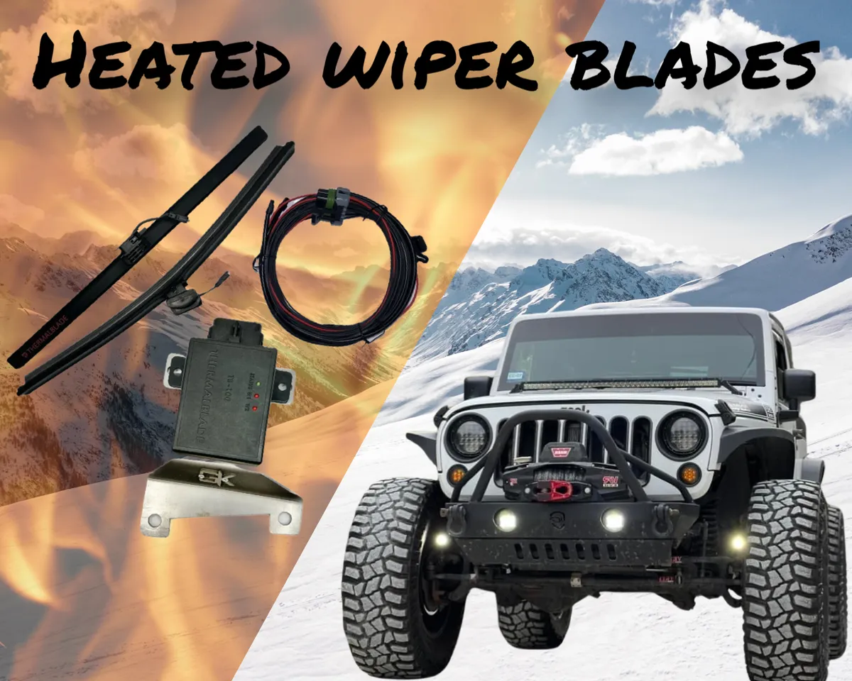 Heated Wiper Blades Kit for Jeep JK Wrangler product image