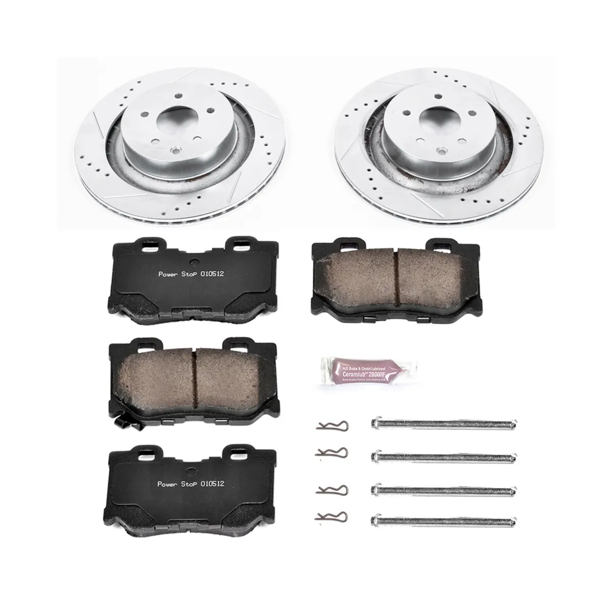Z23 Evolution Brake Kit Rear 2008-2013 Infiniti G37 2011-2013 Infiniti G37 x 2014-2015 Infiniti Q60 product image