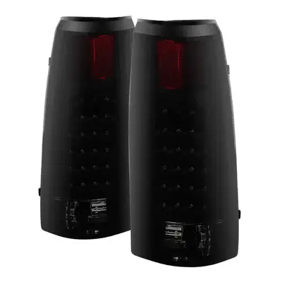 Spyder Auto XTune LED Tail Lights; Black Smoke;