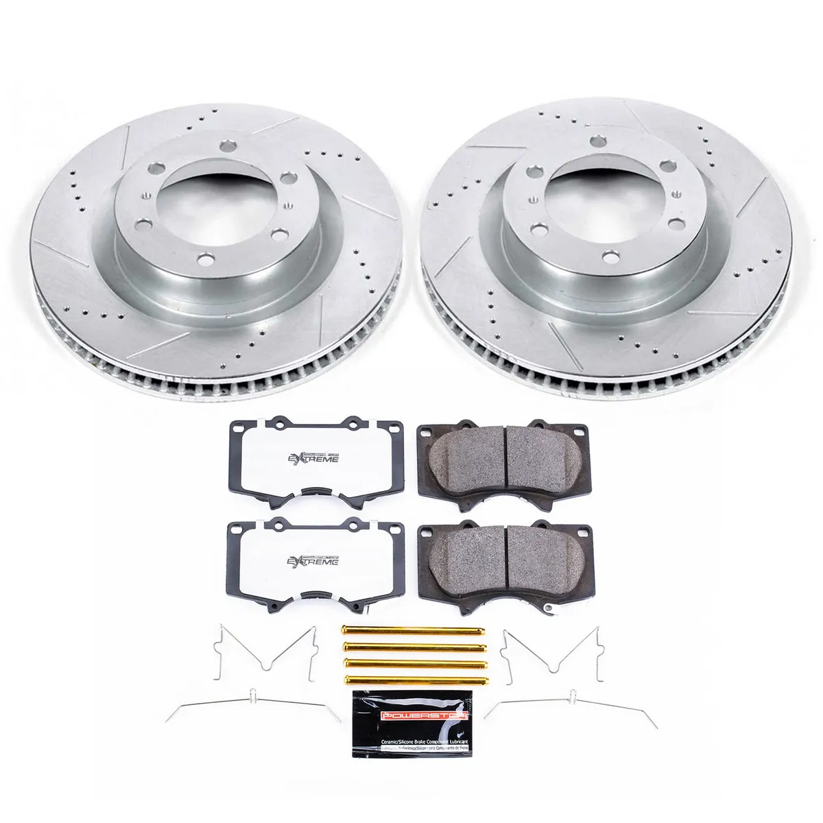 Z36 Truck/Tow Upgrade Kit: Drilled/Slotted Rotors; Carbon-Fiber Ceramic Pads W/Hardware product image