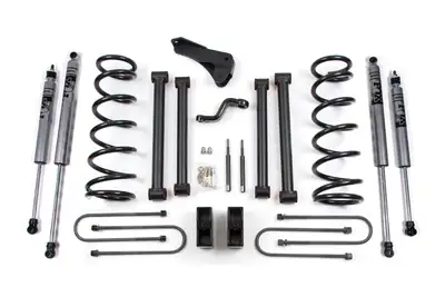 Zone Offroad 2008 Dodge 2500 3500 5 Suspension Lift Kit Front Coil Rear Block - Fox 2.0 Adventure Series Shocks