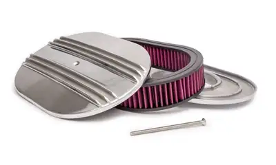 Racing Power Company 12x2 Alum Oval Finned A/C Polished