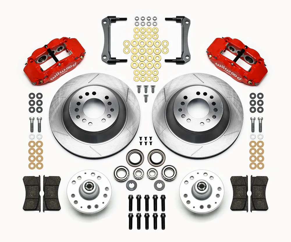 1979 - 1990 Buick, Chevrolet, Oldsmobile, Pontiac Forged Narrow Superlite 6R Big Brake Front Brake Kit (Hub and 1PC Rotor) - 140-12280 product image