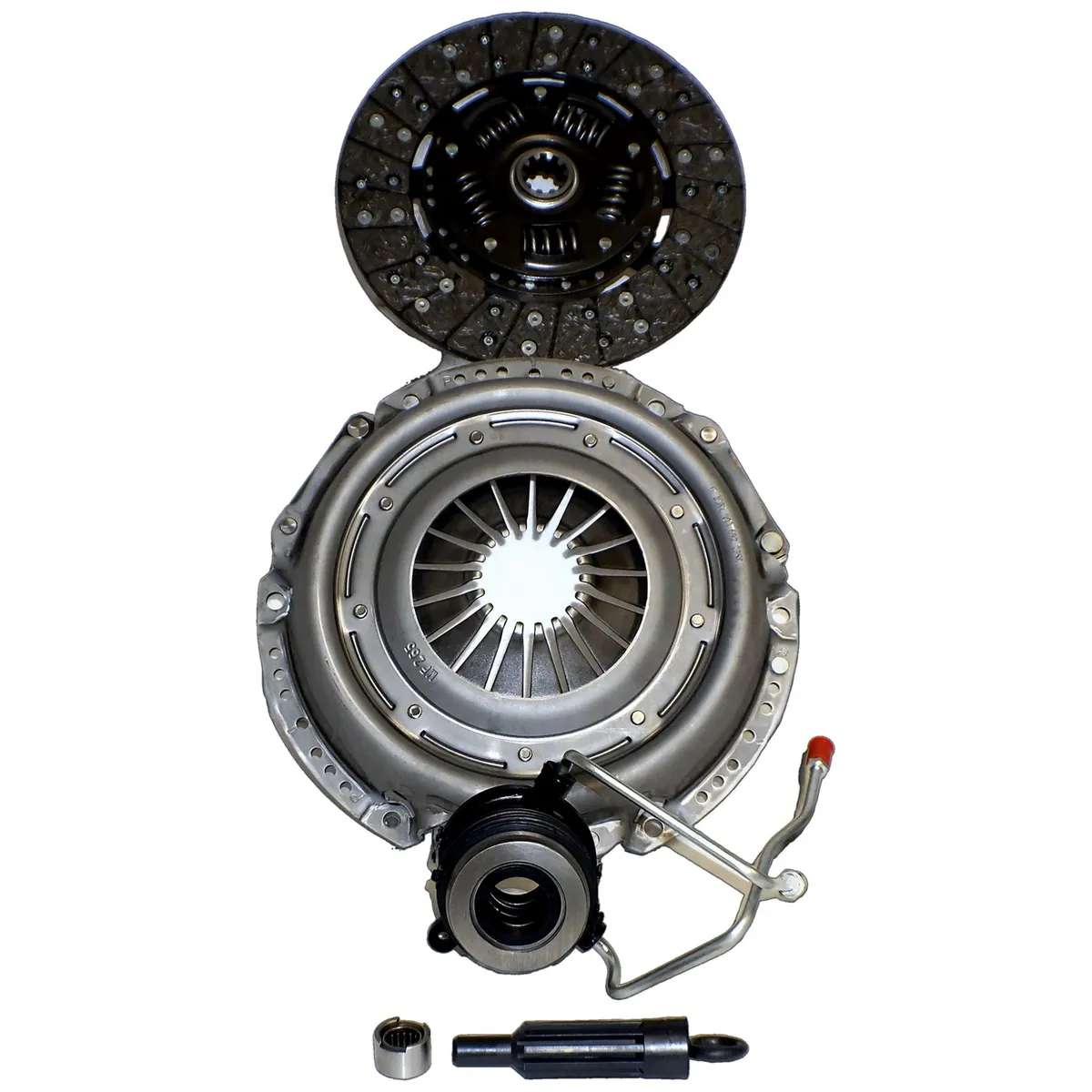 Clutch Kit; Incl. Clutch Disc/Pressure Plate/Clutch Control Unit/Pilot Bearing/Clutch Fork/Alignment Tool; 10.5 in. Clutch Disc; 10 Splines; 1.125 in. Spline Dia.; product image