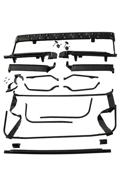 MasterTop Complete Soft top Hardware Kit 07-2018 2 Dr. JK Wrangler MasterTop