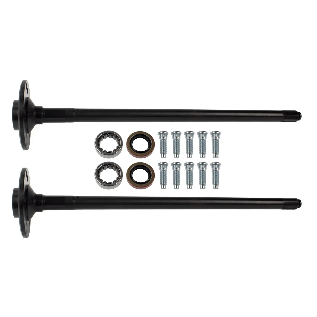 Ten Factory Rear Performance Axle Kit, Dana 35, Pair - 30 spline for aftermarket carrier - TJ product image