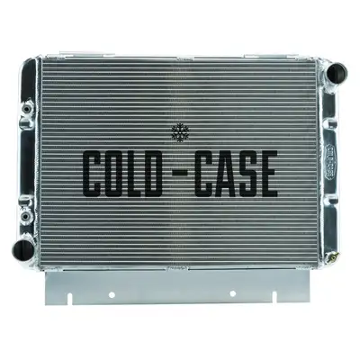 COLD-CASE Radiators 60-63 Galaxie Side Tank Aluminum Performance Radiator Automatic Transmission Cold Case Radiators