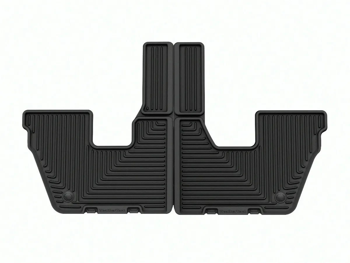 Weathertech Rear All-Weather Floor Mats Black 21-23 Grand Cherokee L product image