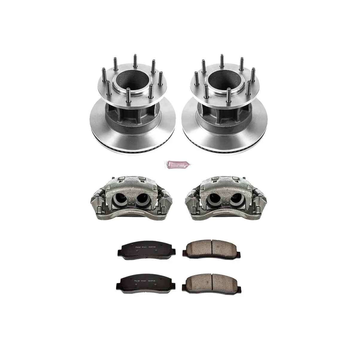 Z17 Direct Replacement Kit: Rotors; Ceramic Pads; Calipers product image