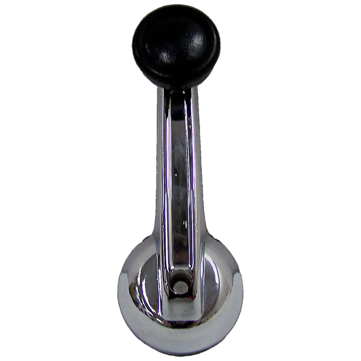Crown Automotive Jeep Replacement J3726992 Chrome Front Window Handle for 76-91 Jeep CJs, YJ, w/ Door Speakers, L or R product image