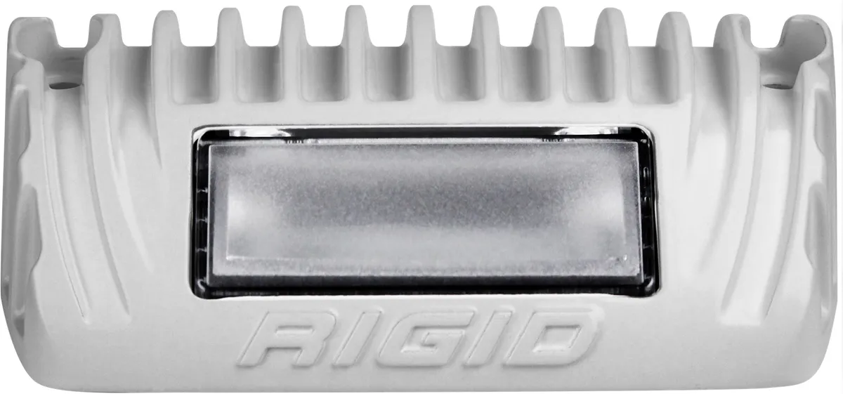 1x2 65 Degree DC Power Scene Light White Housing RIGID Industries product image