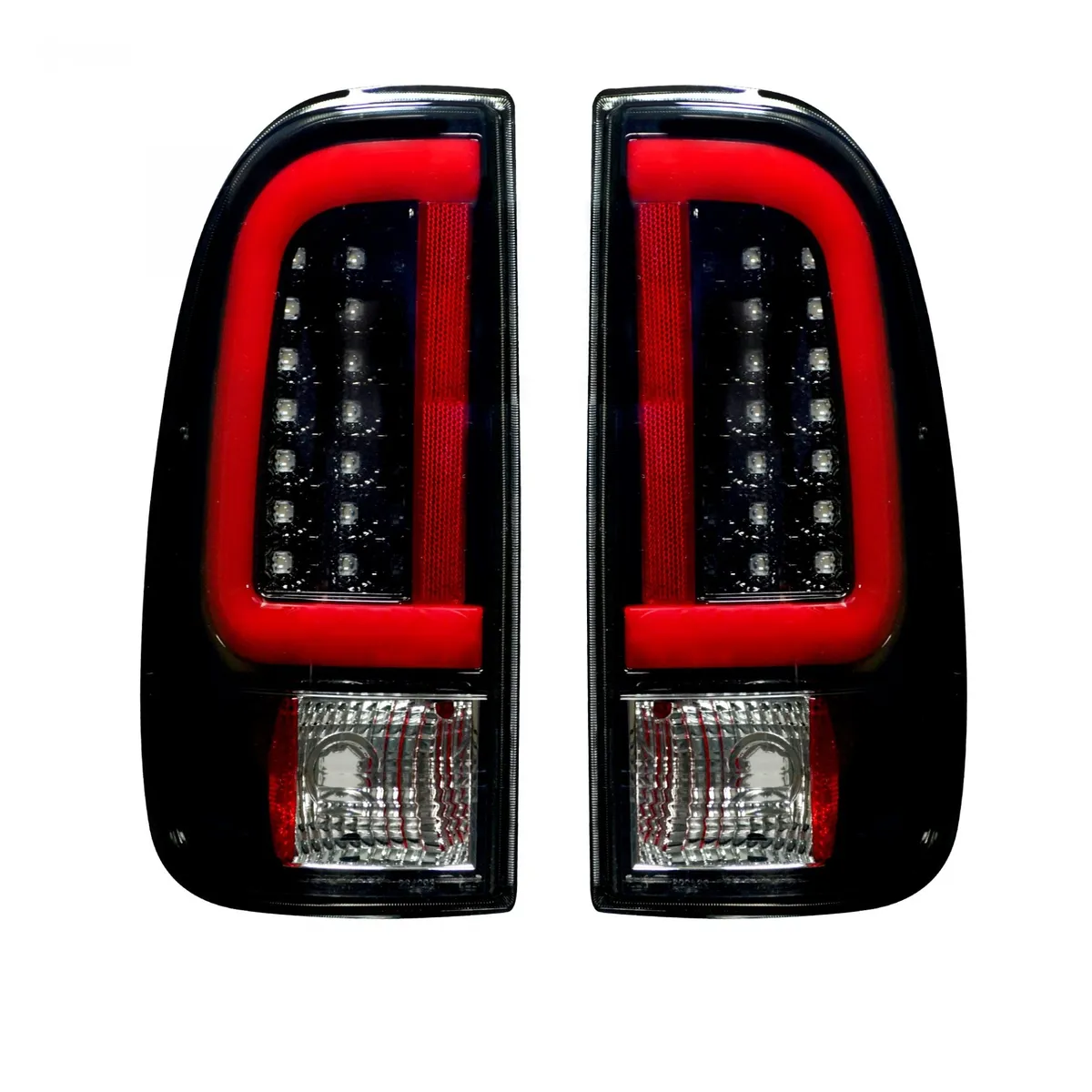 Ford Superduty F250HD350450550 99-07 and F150 97-03 Straight aka inchStyleinch Side OLED Tail Lights with Scanning OL product image