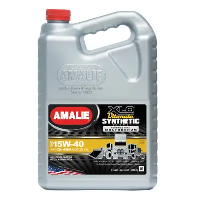 Amalie XLO Ultimate Synthetic Blend 15w40 Case 1 Gal.