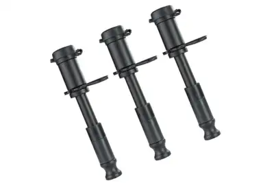 BulletProof Hitches BulletProof Black Ops 5/8 Locking Pin 3-Pack Keyed Alike BLACKBPLP3