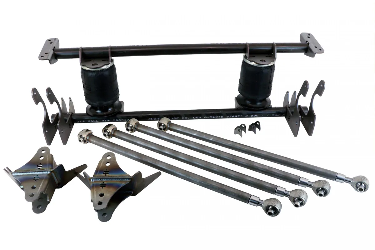 Hd Universal 4-Link For 4 Inch Diameter Axle Weld-On 1.5 Inch Bars W/ R-Joint Xl 2107 Air Springs And Brackets Shocks And Panhard Bar Kit Sold Separately Ridetech product image