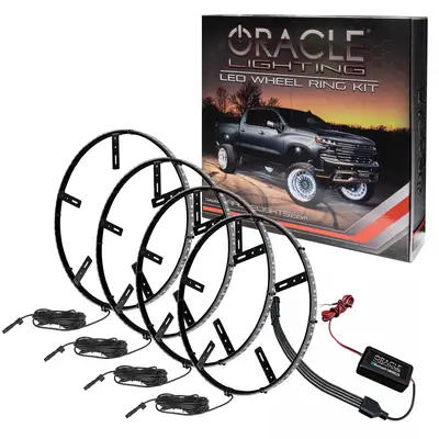 Oracle Lighting ORACLE Lighting LED Illuminated Wheel Rings - Dynamic ColorSHIFT