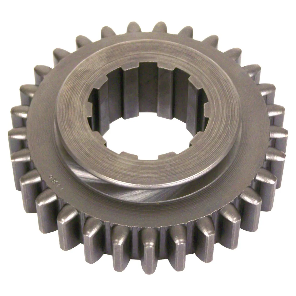 Crown Automotive Jeep Replacement First & Reverse Gear 1945-1949 CJ-2A;1948-1953 CJ-3A;1953-1968 CJ-3B;1955-1971 CJ-5, CJ-6;1950-1952 M38;1952-1963 M38A1;1956-1964 FC-150;1957-1964 FC-170;1963-1964 SJ, J-Series;1966-1971 C101 Commando;1947-1965 Pickup;1946-1964 Station Wagon;1