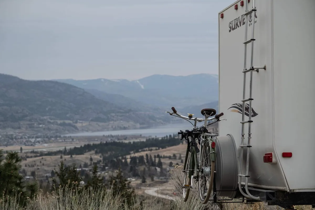 Around The Spare Deluxe 2 Bike Rack For rv Bumpers product image