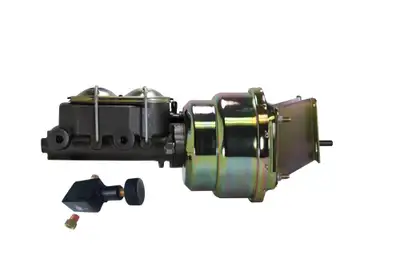 Leed Brakes 7in Dual Zinc Booster 6772 Chevy Truck 11/8in Bore mc Adjustable Valve