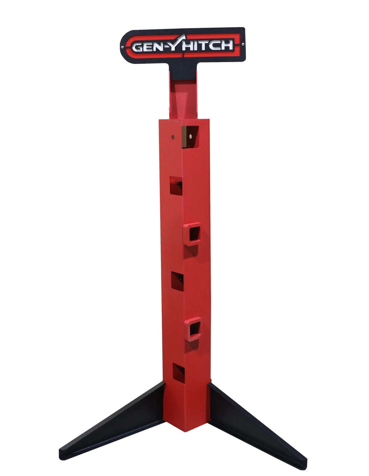 Vertical Display Stand with Monitor Bracket Five - 25in Slots One - 3in Slot product image